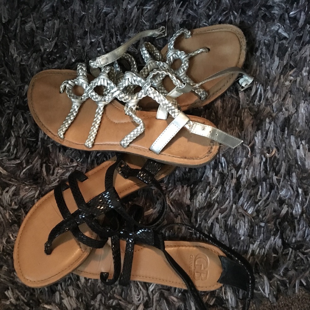 Gianni Bini Low Gladiator Sandals
