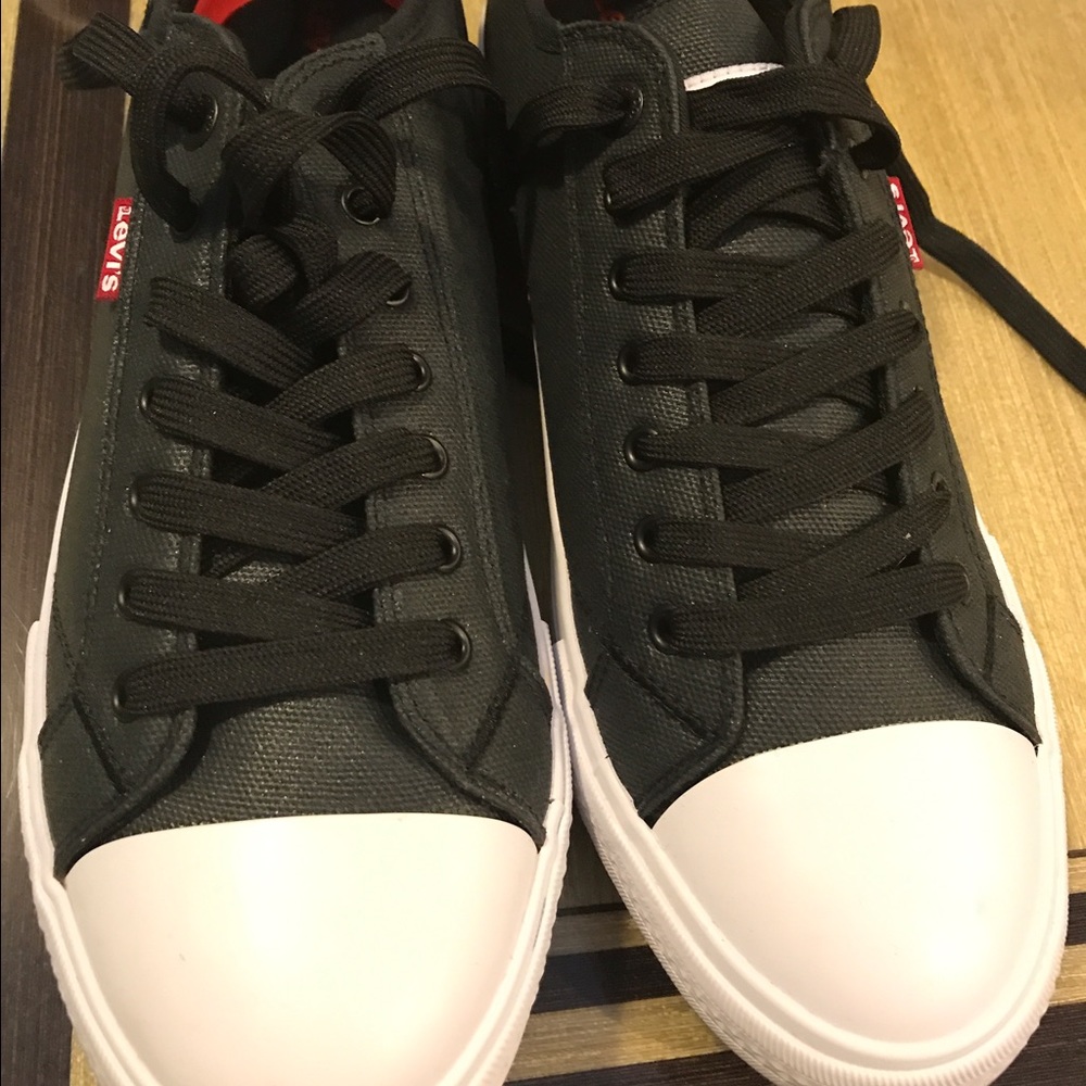 Brand New, Never Worn, Memory Foam Levi sneakers