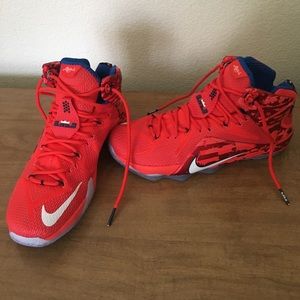 Men's Nike Lebron 12 USA