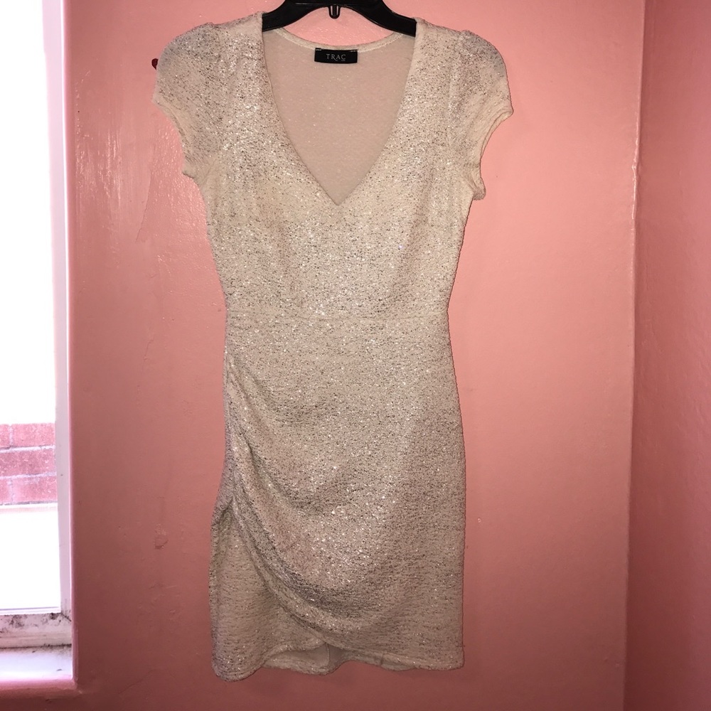 A'gaci dress, only used once! Cute and sparkly!
