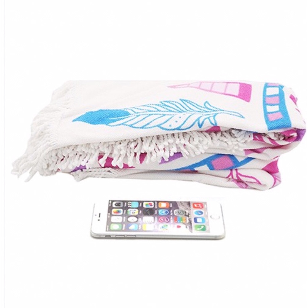 🌸🆕Vagabon Gypsy Round Terry Towels - Picture 4 of 6