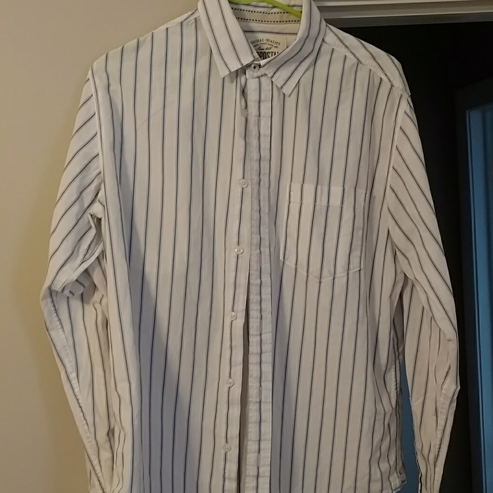 Aeropostale Striped Dress Shirt