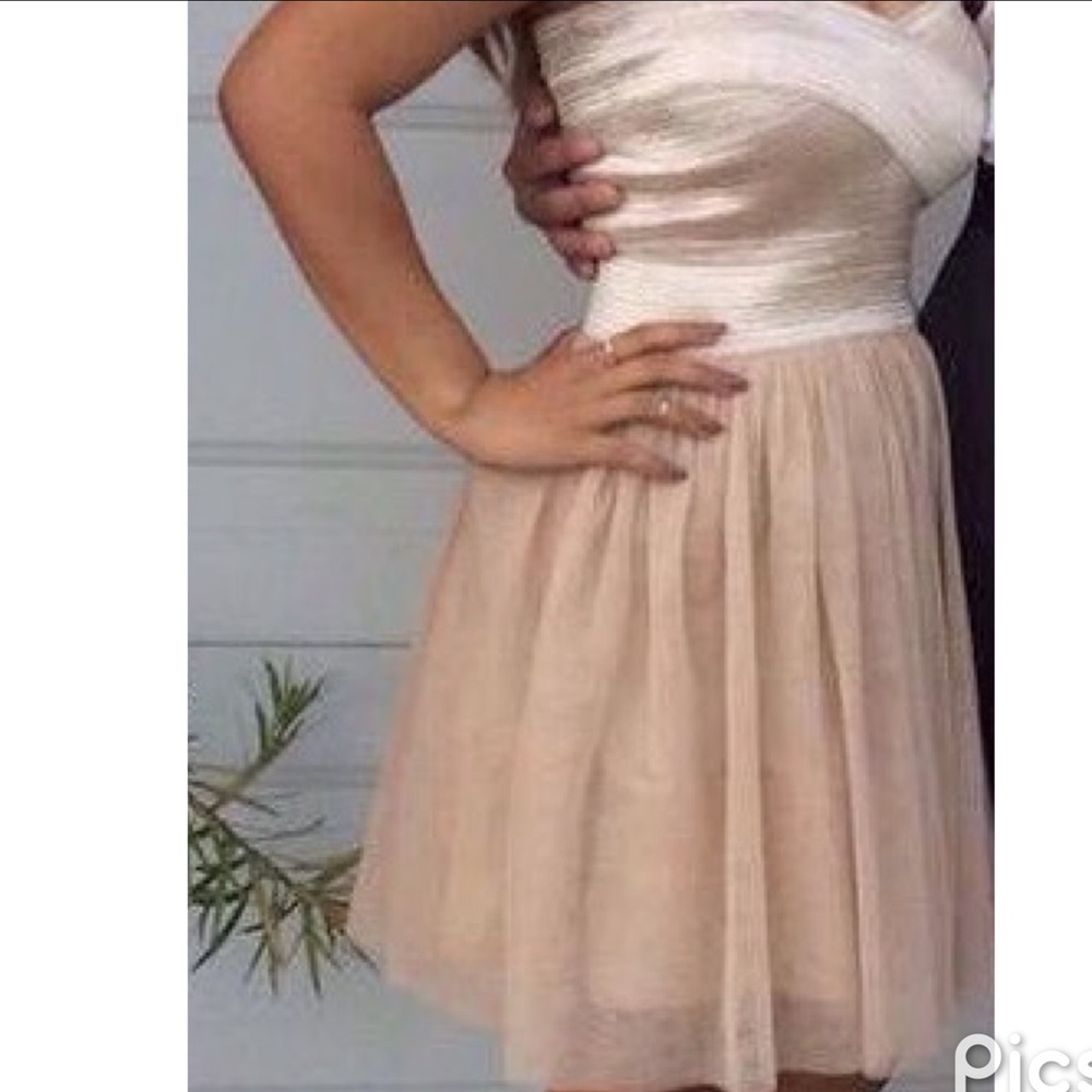 Gold/Champagne Homecoming dress