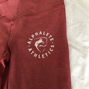 Alphalete red crops