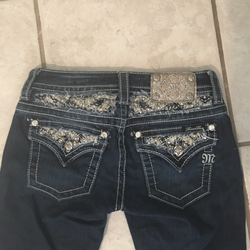 ✨Gold like new Miss Me Bootcut✨