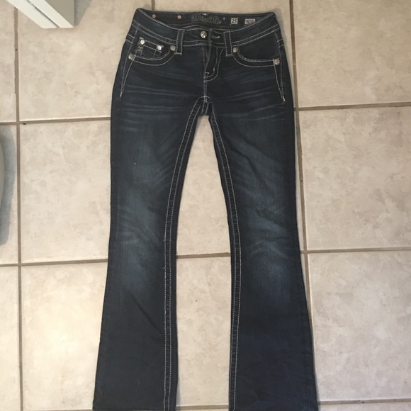 ✨Gold like new Miss Me Bootcut✨ - Picture 4 of 5