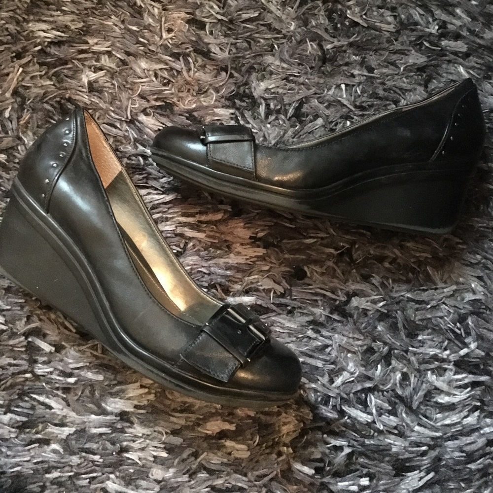 Business Casual Close-Toe Wedges
