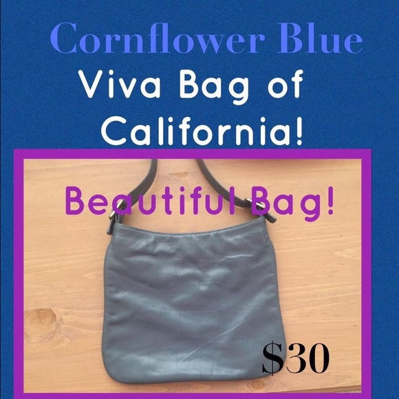 Cornflower blue bag - Picture 2 of 6