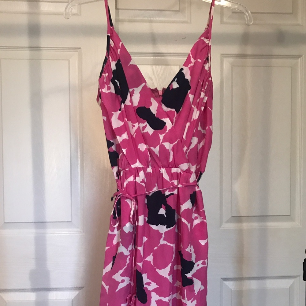 Hot pink sundress!