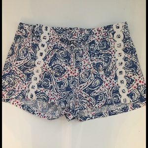 Lilly Pulitzer starfish girls shorts