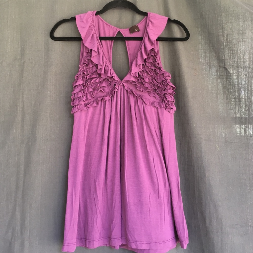 Beautiful Ruffle Top by Lush
