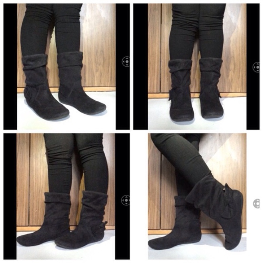 ALDO suede ankle boots black boots. - Picture 1 of 8