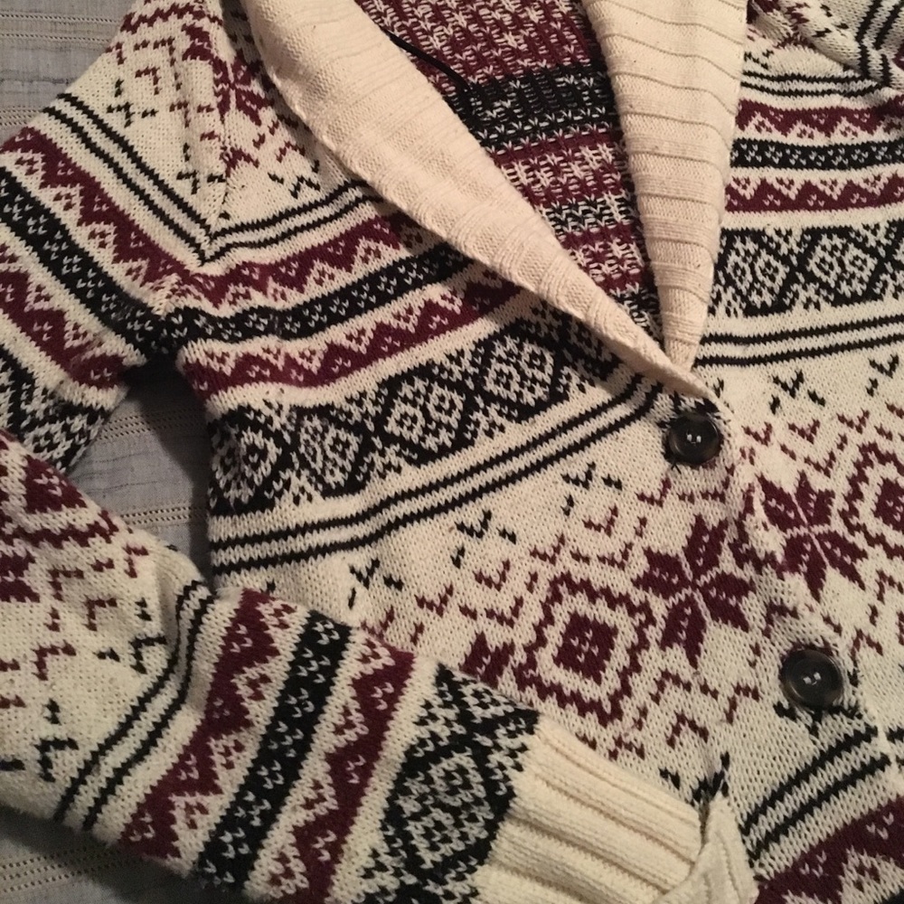 Patterned Winter Sweater