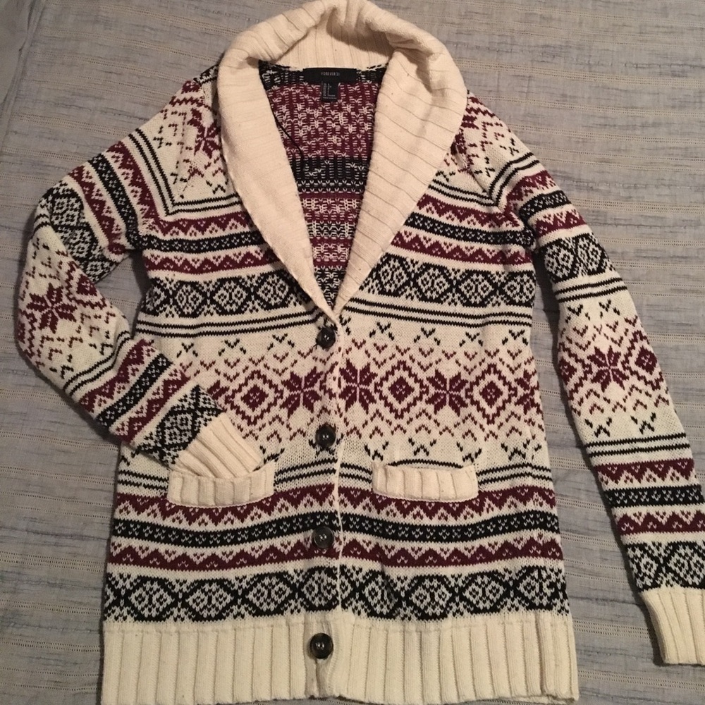 Patterned Winter Sweater - Picture 2 of 5