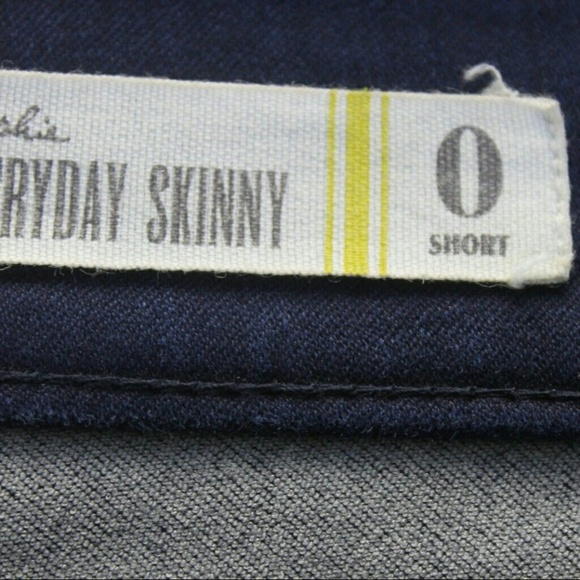 MAISON JULES SOPHIE SKINNY PANTS JEANS SIZE 0 NWT - Picture 2 of 3
