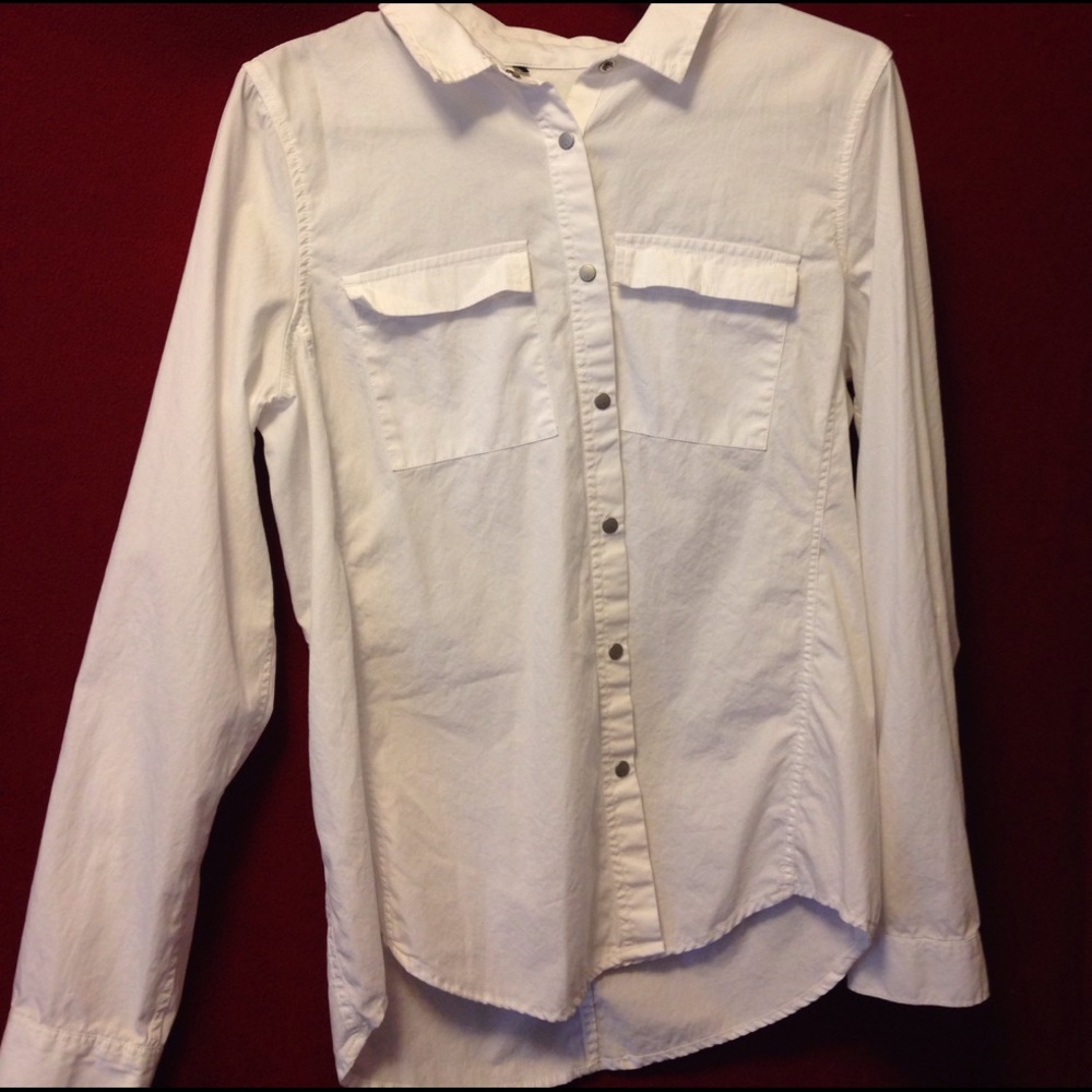 White Calvin Kline shirt