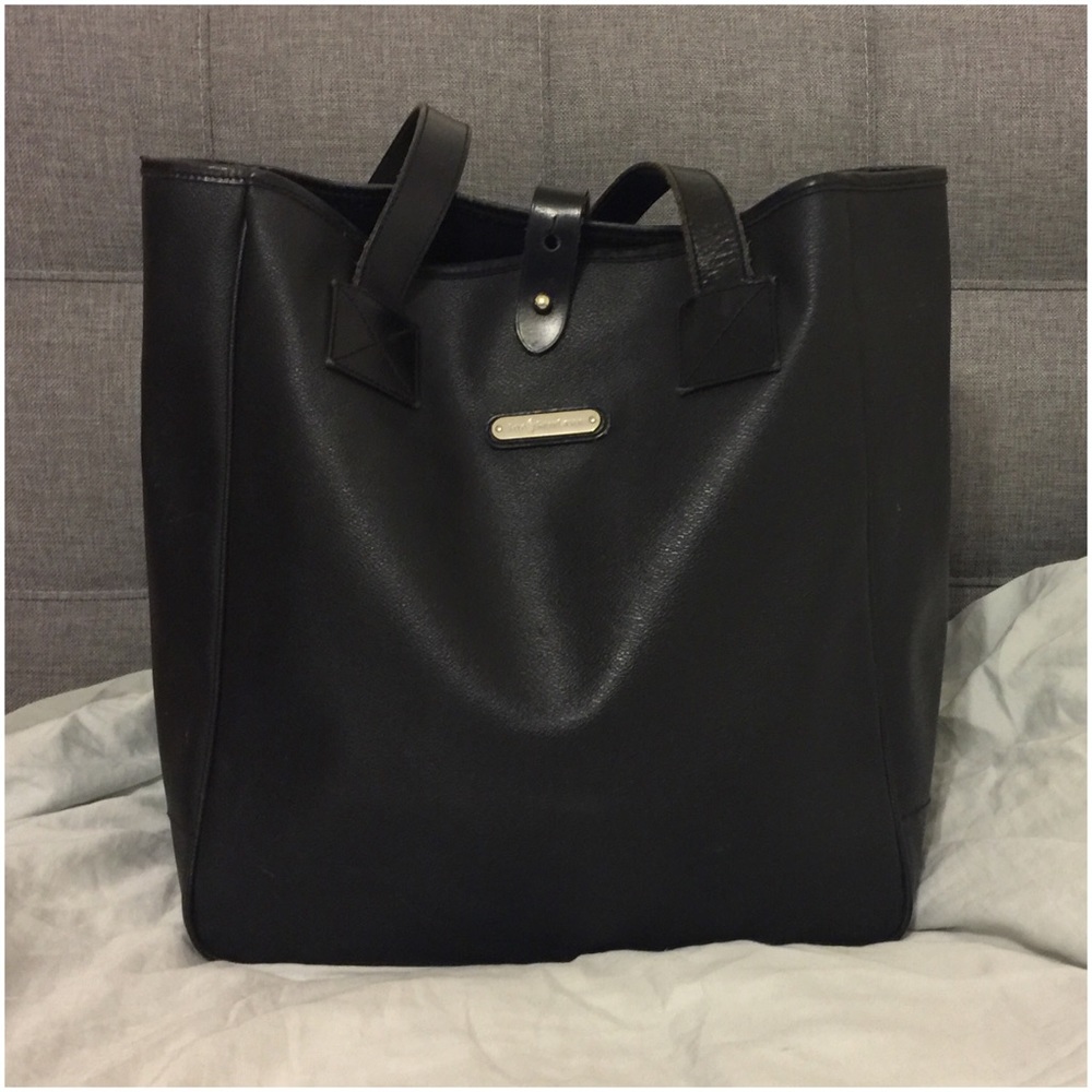 Vintage Ralph Lauren Oversized Leather Tote