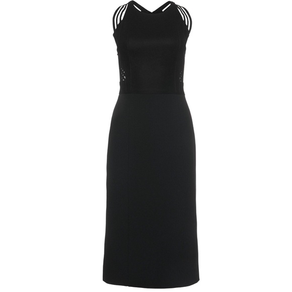 Hugo Boss Runway Edition Dress In Wool Laser Cut - Picture 3 of 7