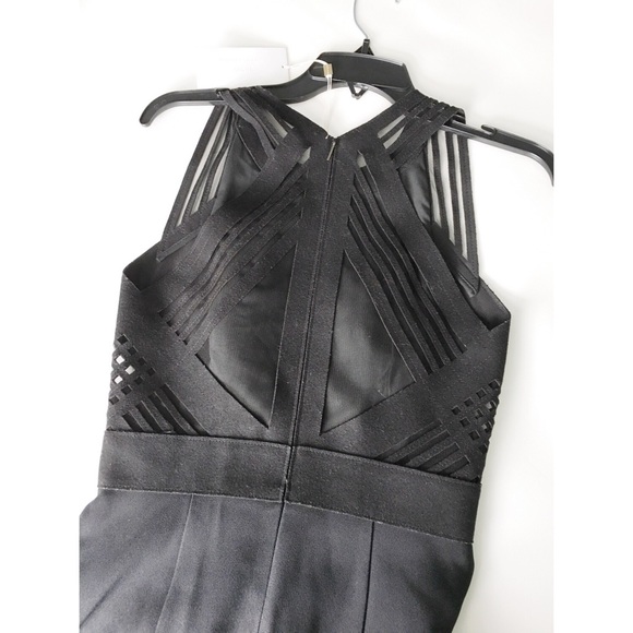 Hugo Boss Runway Edition Dress In Wool Laser Cut - Picture 4 of 7