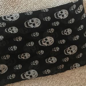 Marc Jacobs inspired skull scarf.