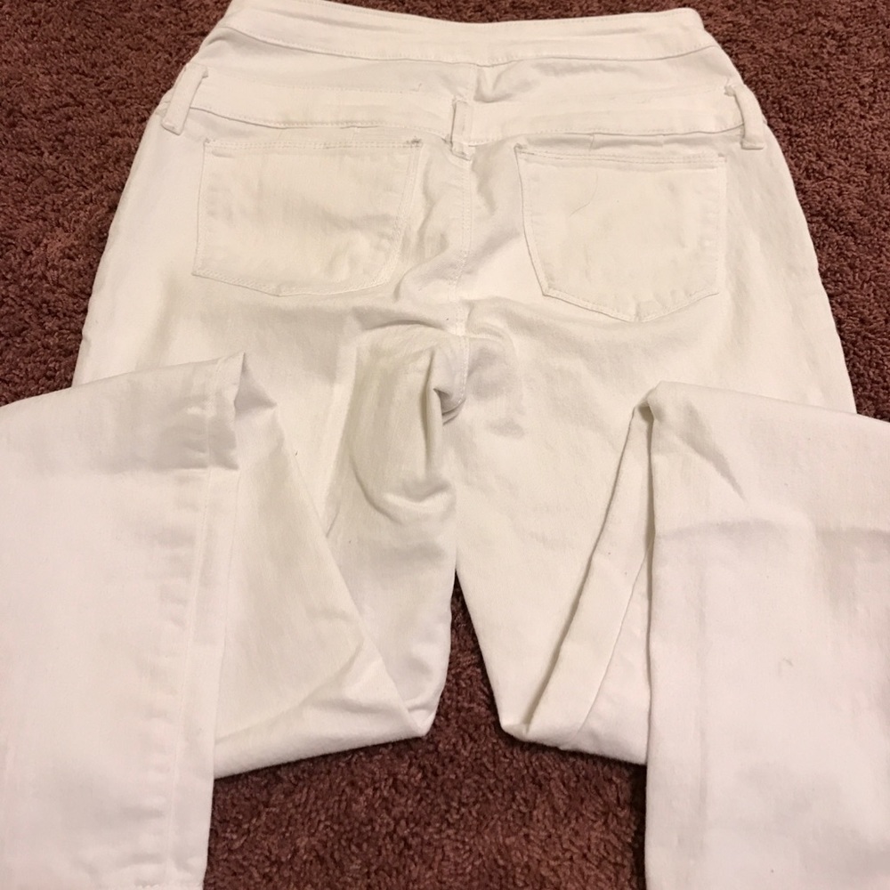 White High Rise Jeans - Picture 3 of 3