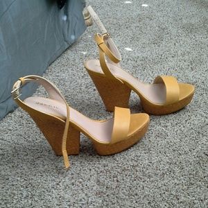 Xhiliration heeled sandals Xhiliration heeled sandals