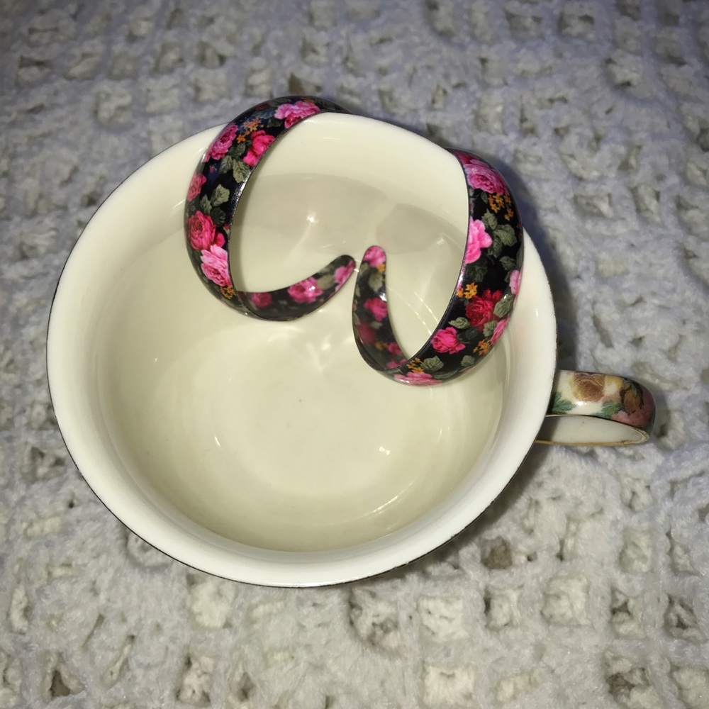 Floral earrings