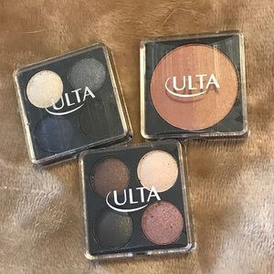 NWT Utla Eyeshadow Quads and Bronzer/Blush Duo