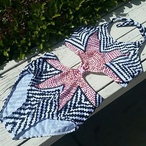 Mara Hoffmann-inspired cut-out 1 piece