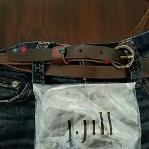 J.JILL leather belt