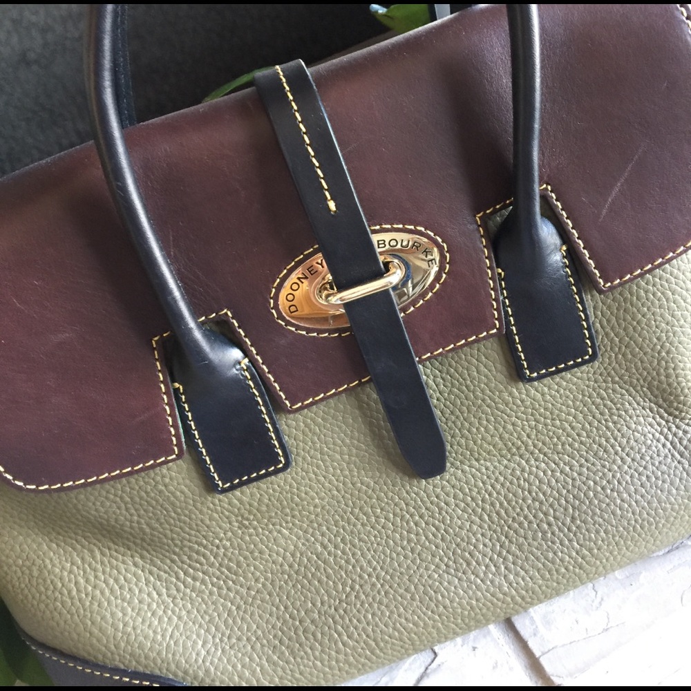 Dooney & Bourke Olive Elisa Satchel - Picture 2 of 8