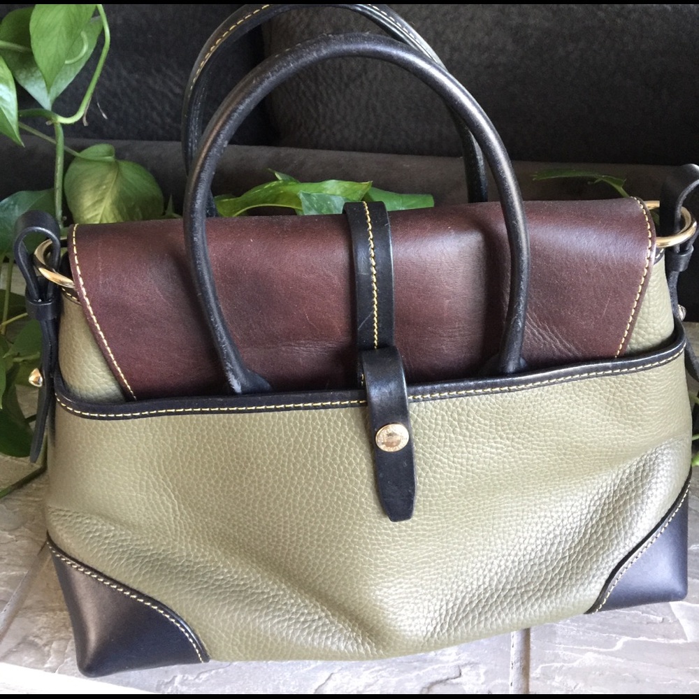 Dooney & Bourke Olive Elisa Satchel - Picture 3 of 8