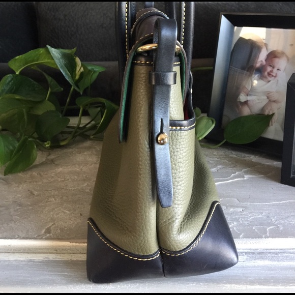 Dooney & Bourke Olive Elisa Satchel - Picture 5 of 8