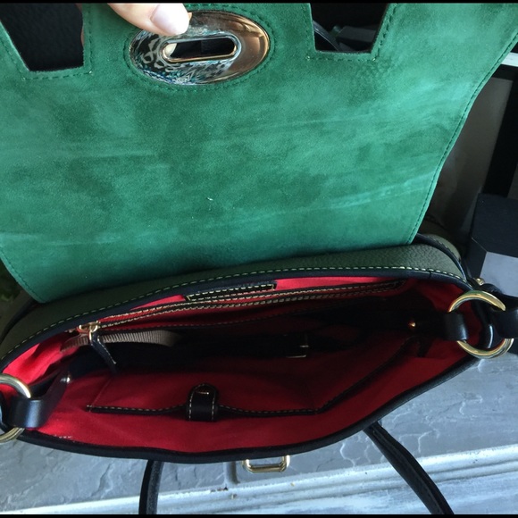 Dooney & Bourke Olive Elisa Satchel - Picture 6 of 8