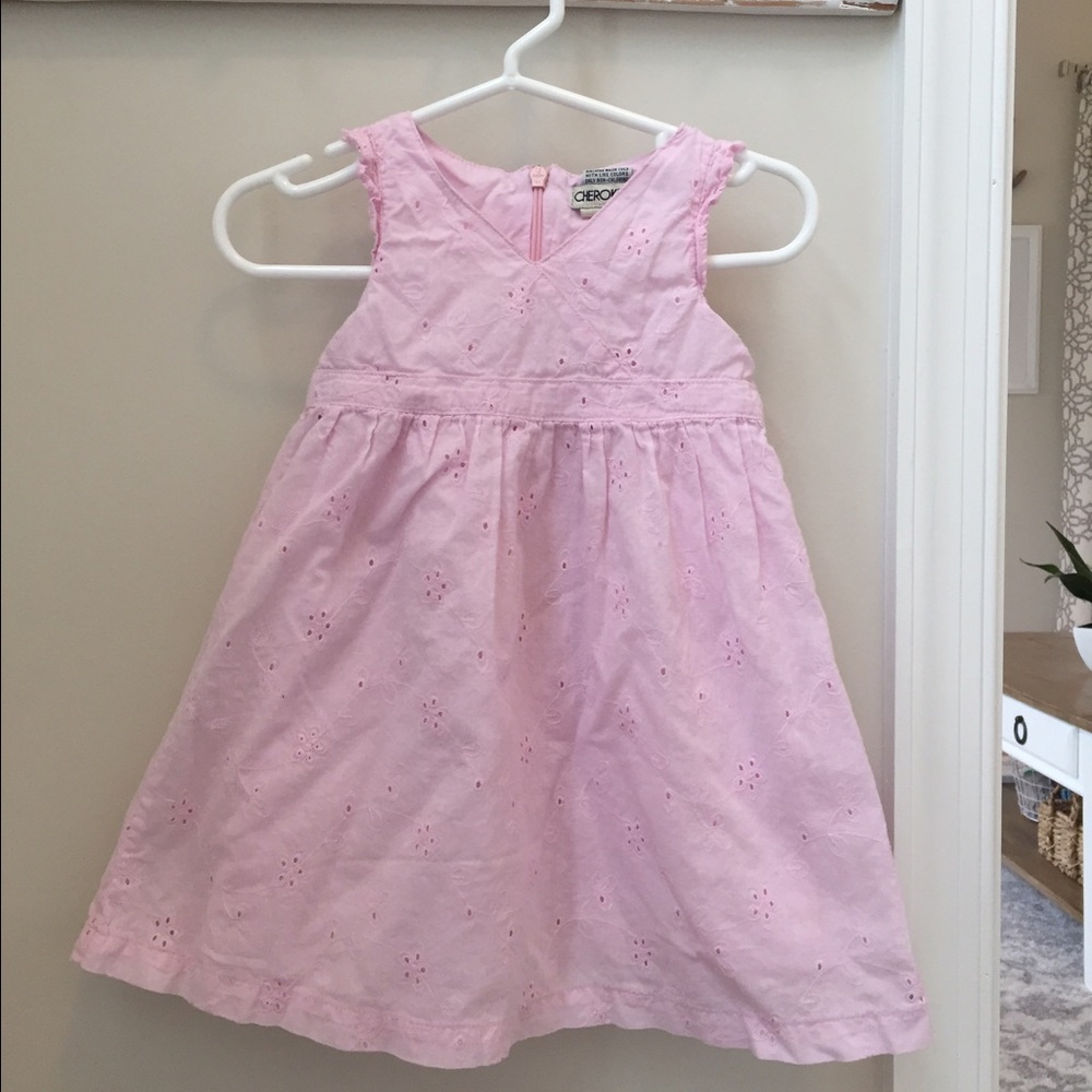 Girl's pink Cherokee sundress