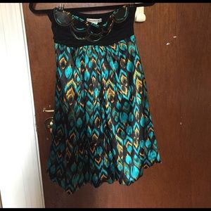 Peacock Cocktail Dress