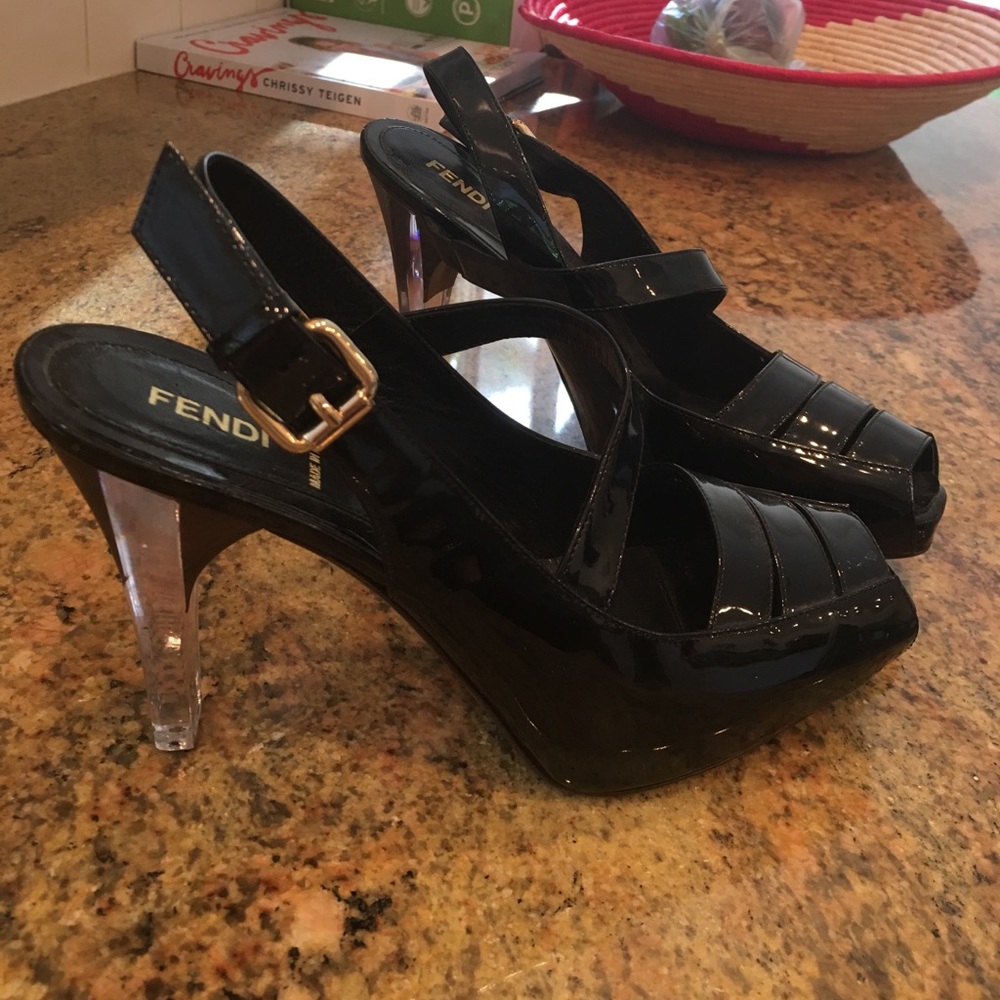 100% Authentic Fendi Vintage Heel