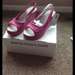 Crocs wedge heel sandal (Women's)