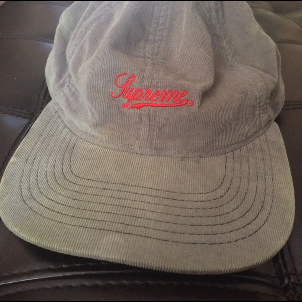 Supreme corduroy cap