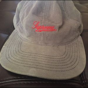 Supreme corduroy cap