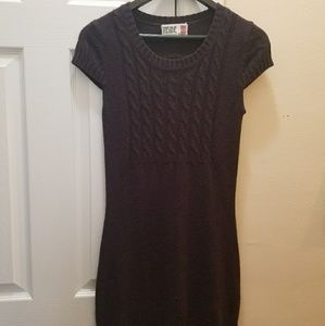 Deep Purple Winter Dress