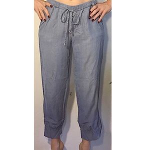 Splendid drawstring denim pants