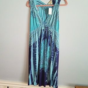 Blue & Teal Summer Dress