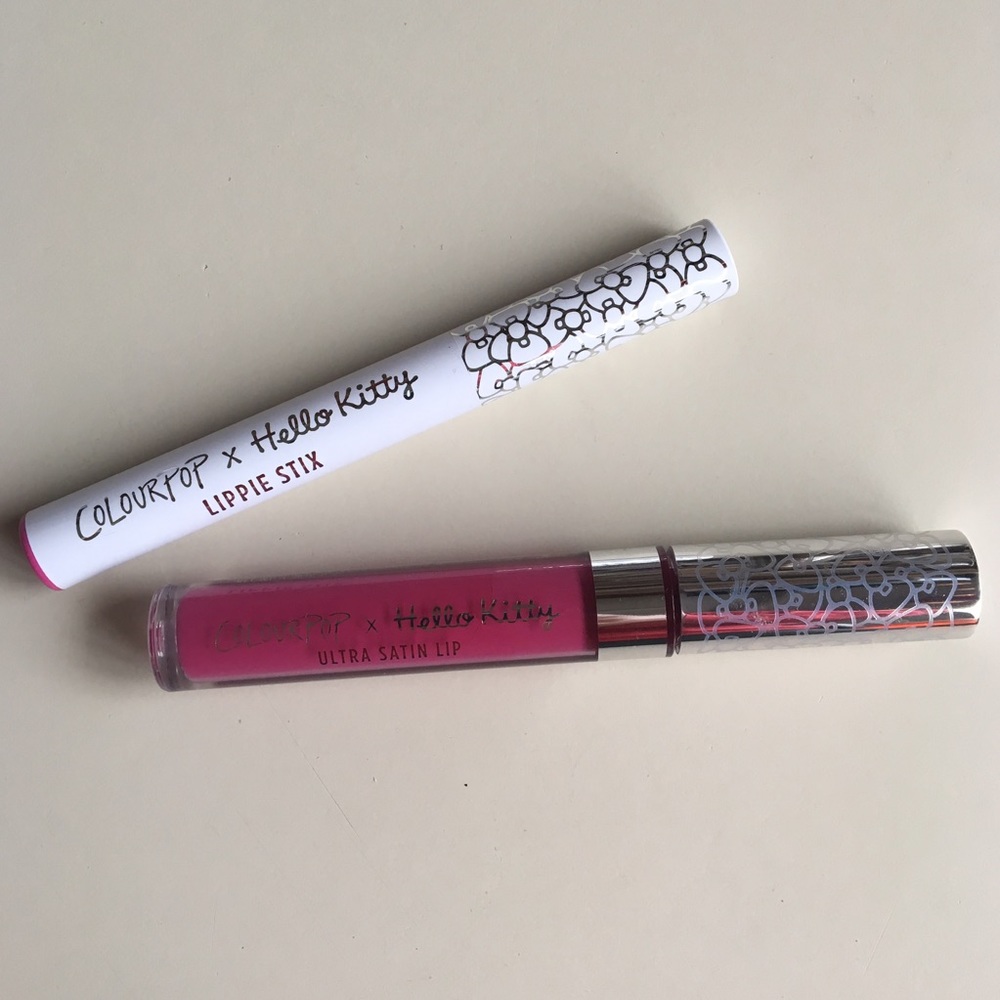 Colourpop limited edition lippie stix& satin lip