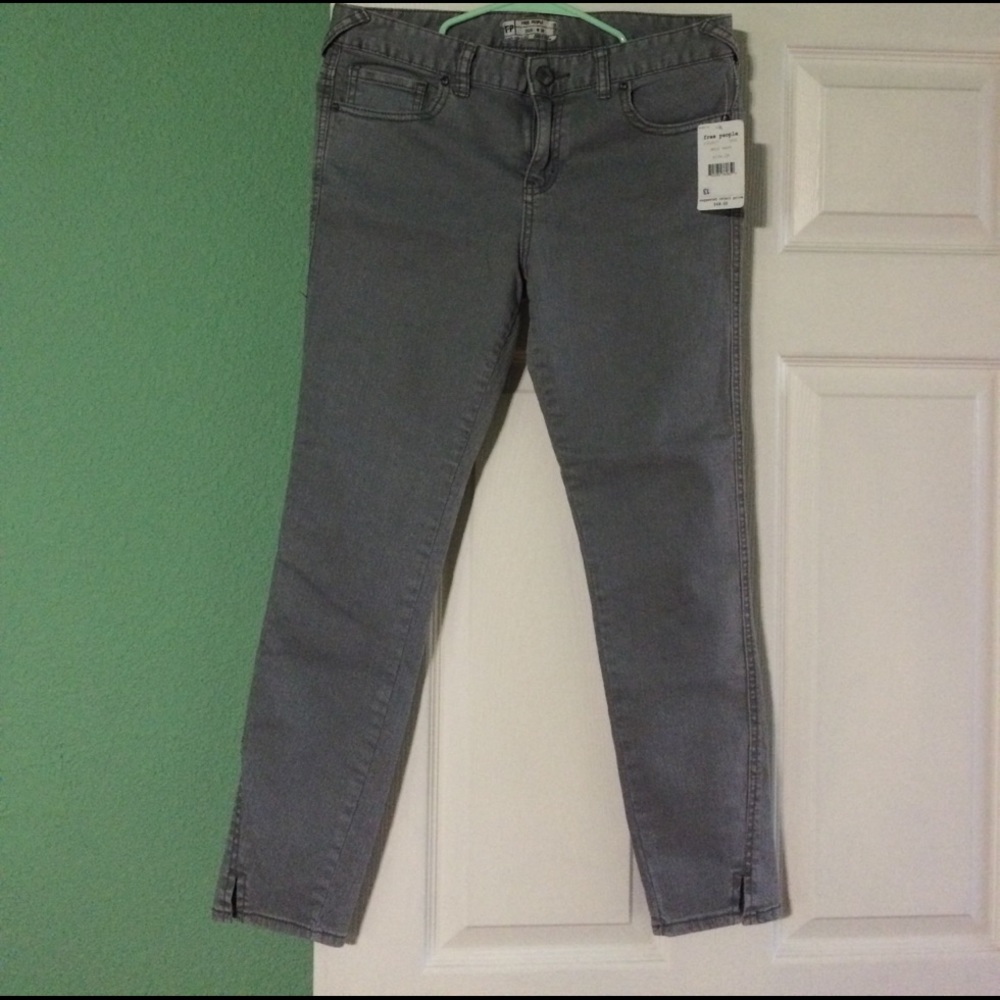 Free People ankle cut jeans