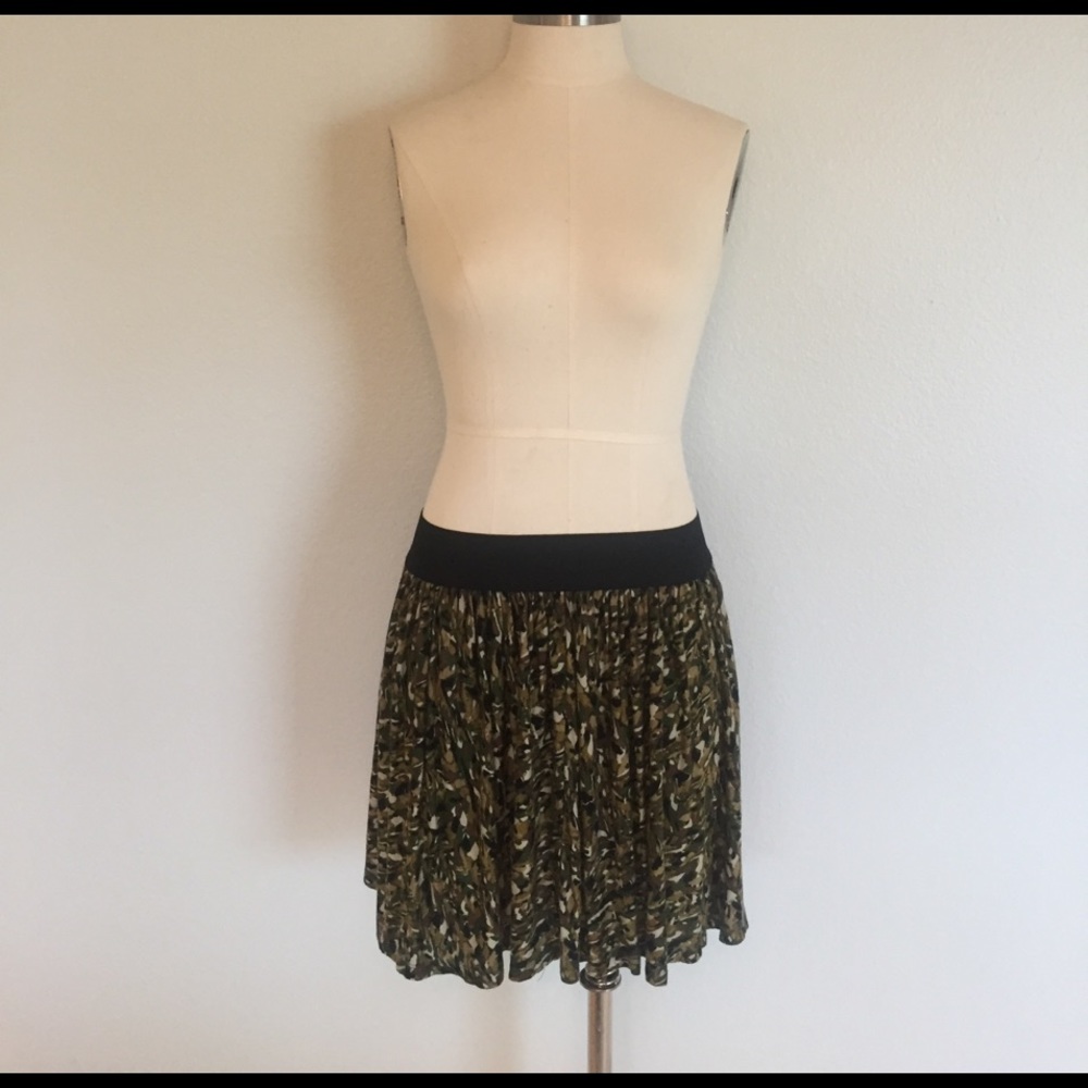 Camouflage Inspired Mini Skirt