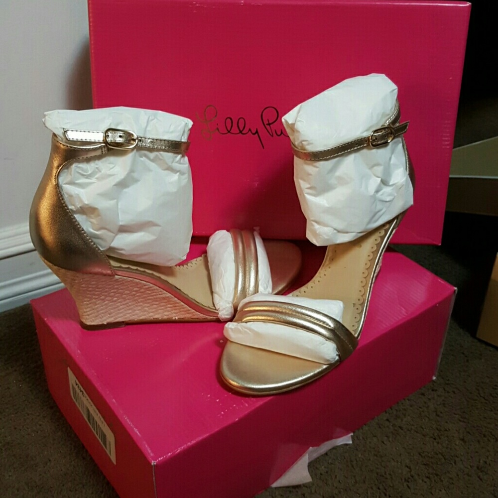Lilly pulitzer wedge