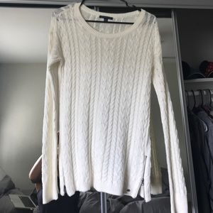Cream sweater