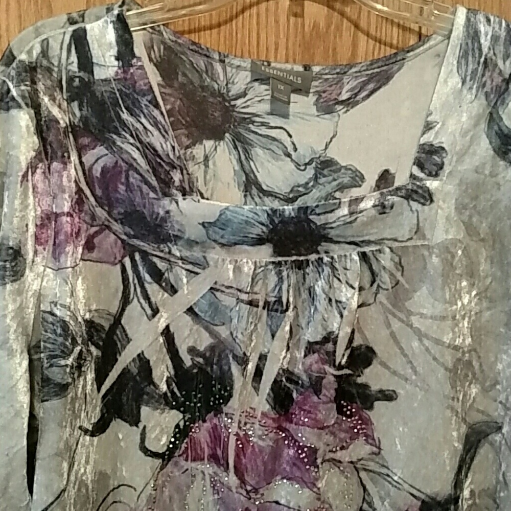 Soft floral top