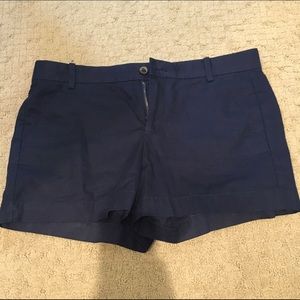 GAP Khaki Chino Shorts Navy Blue 4 S